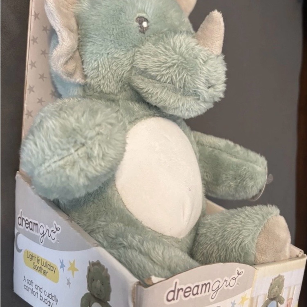 DreamGro Dinosaur Baby Color Changing Light & Lullaby Soother Music Tummy Glows - Picture 2 of 7